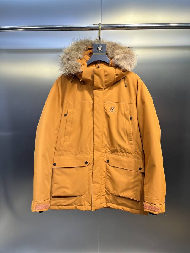 官网同款 Kailas凯乐石男士中长款羽绒服保暖防风户外运动透气外套 轻盈舒适，防绒保暖，应对短时气候变化 高蓬松度优质拒水鹅绒填充，提供强大保暖力，无惧湿冷雨