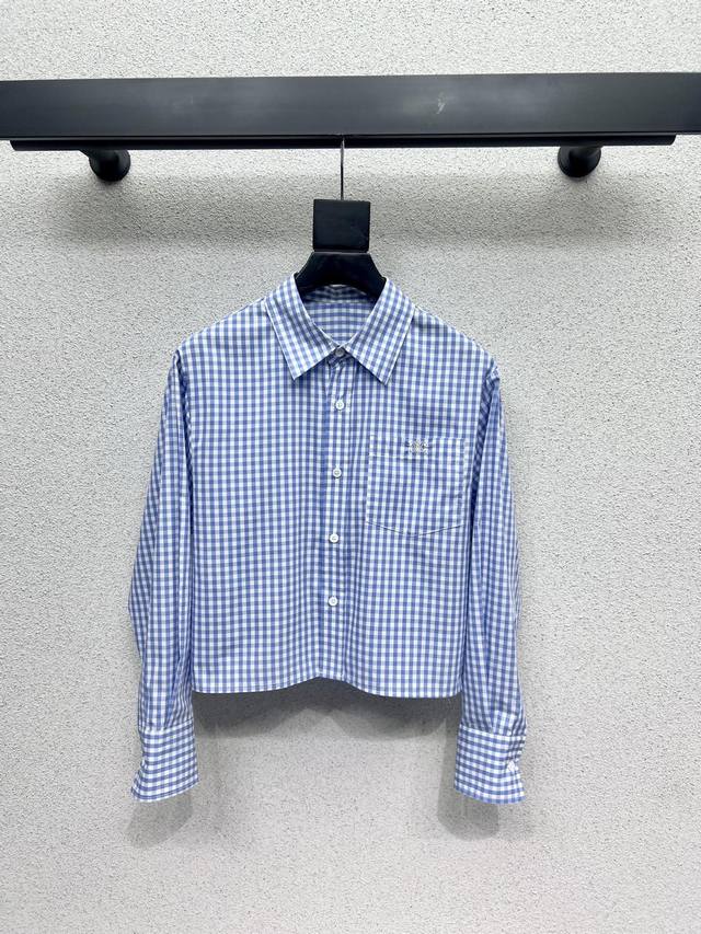 Ce*秀智同款格子衬衣 全棉材质清爽透气 高品质 尺码Sml