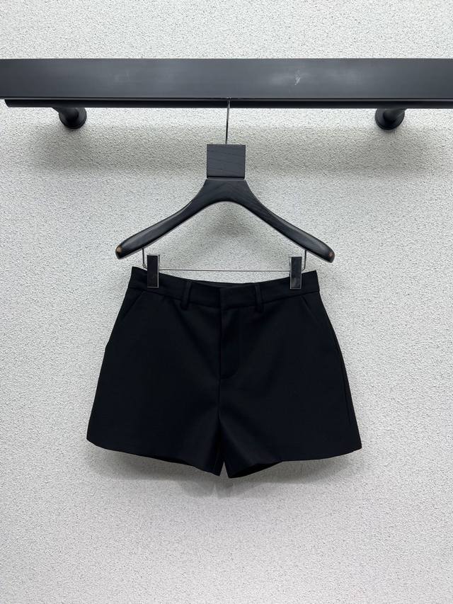 G家西装短裤 含羊毛时髦低调气质又奢华高级！版型百搭不挑人，做工品质看细节。白富美必入！强烈推荐 高品质 尺码Smlxl