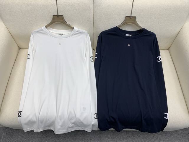 Chan｜小香25早秋新款 宽松徽标长袖上衣 Jia