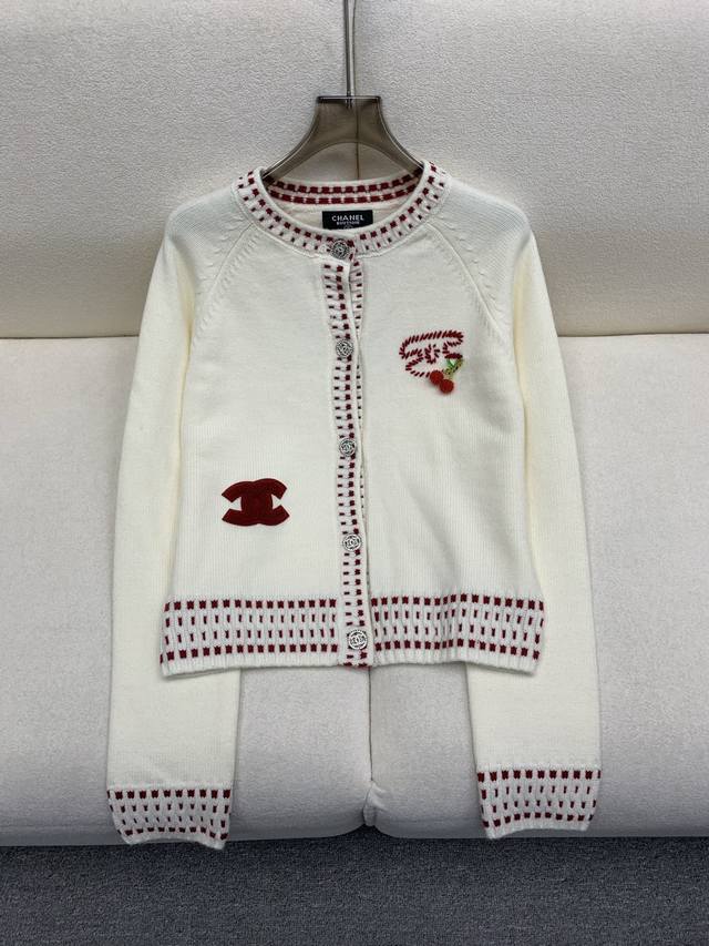 Chan｜小香25秋冬新款复古风针织上衣