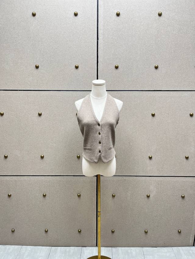 羊毛针织马甲！100％羊毛 两色 Sml