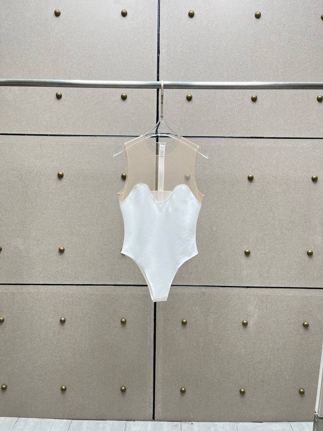 David 网布拼接连体衣！两色 Sml