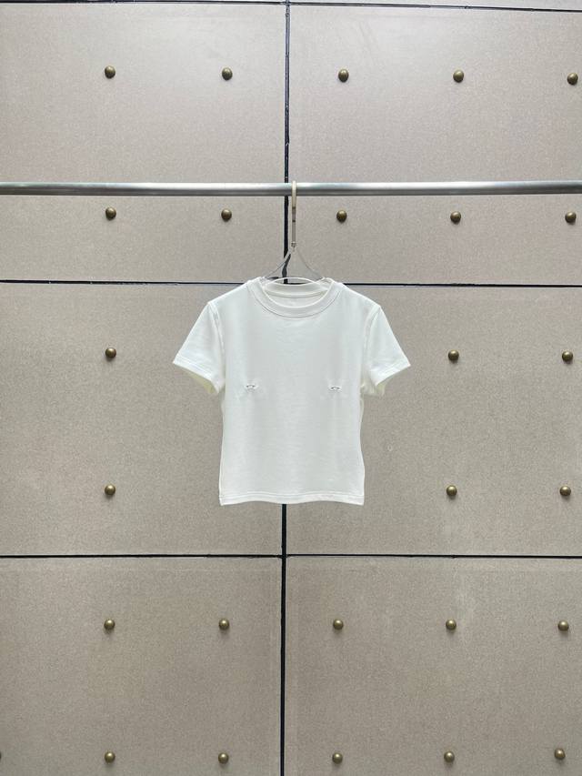 Mugle* 扣环T恤！棉 两色 Sml