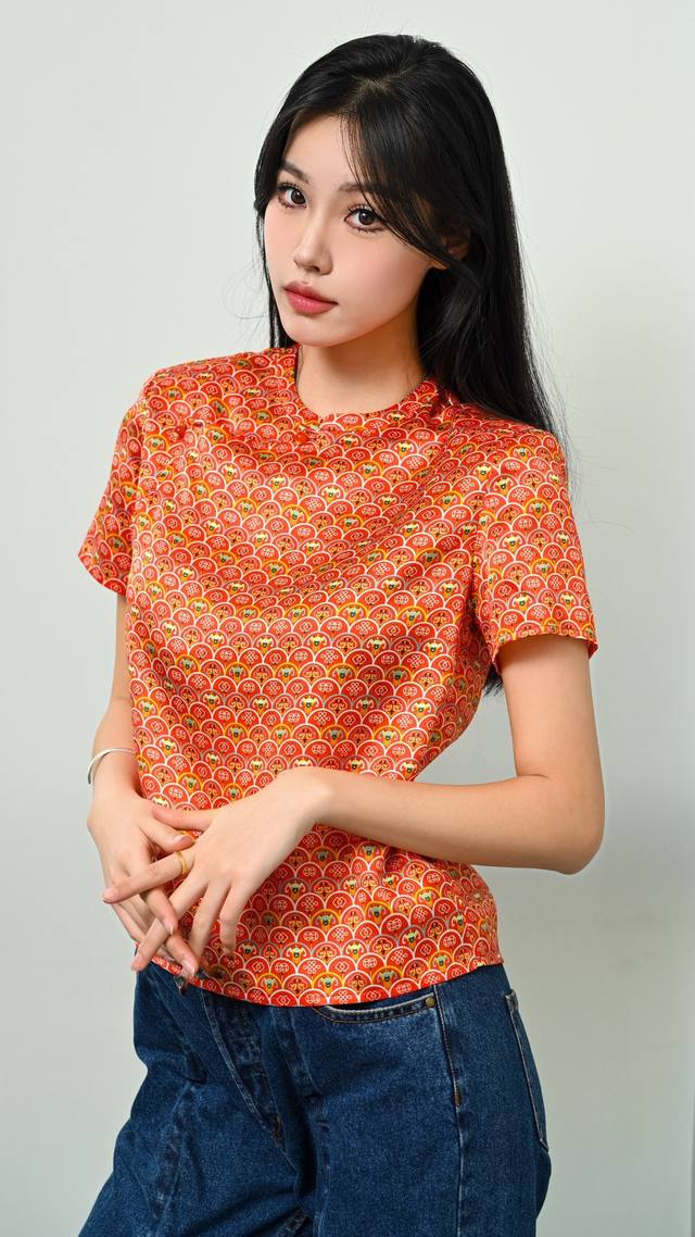 真丝短袖上衣！桑蚕丝 Sml