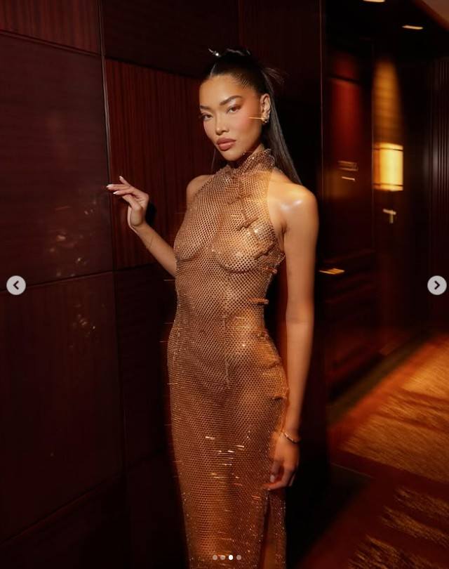 镂空满钻新锐改良中式连衣裙！有衬裙 Sml