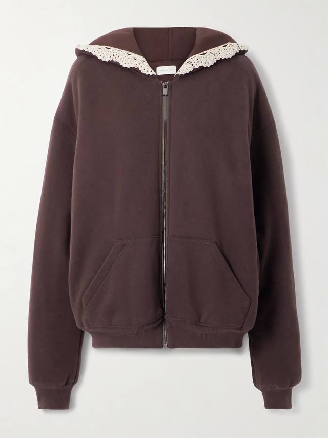 Magda花边夹棉卫衣外套！棉 两色