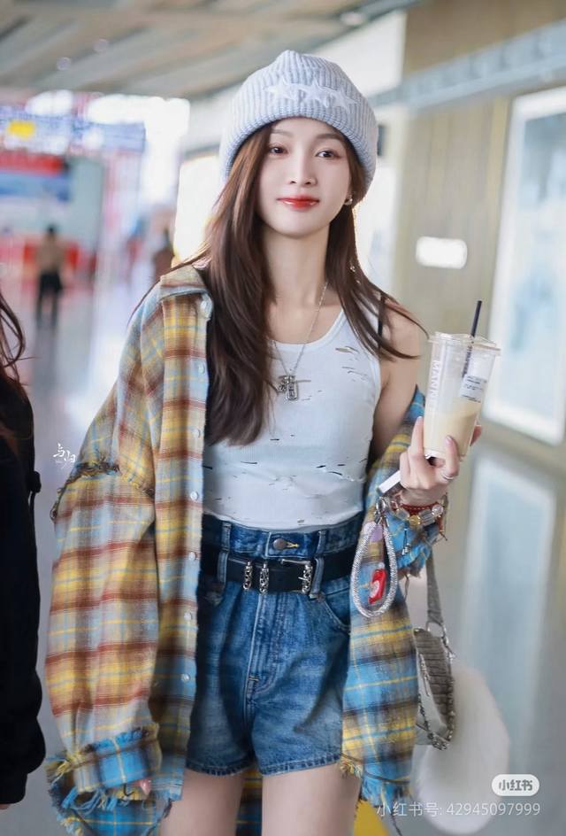 13 定制格子面料洗旧衬衫！棉 Sml