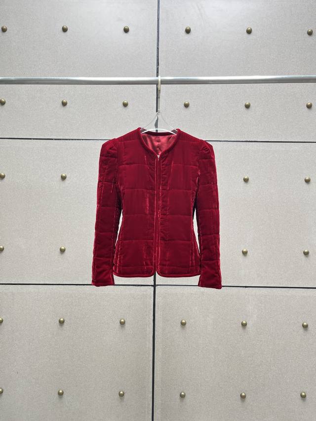 丝绒夹棉夹克外套！两色 Sml