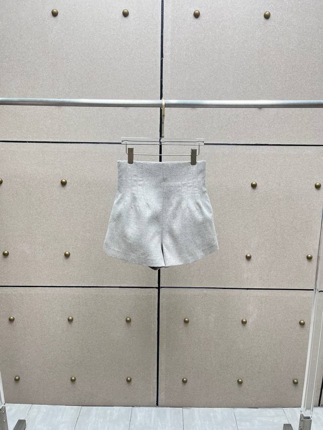 羊毛高腰线短裤！两色 Sml