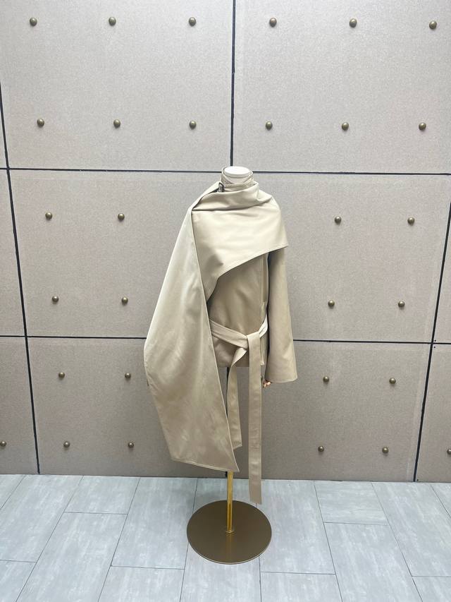 两种穿法短风衣！Sml