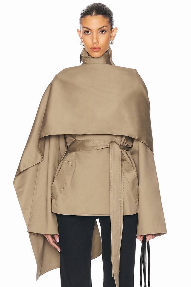 两种穿法短风衣！Sml