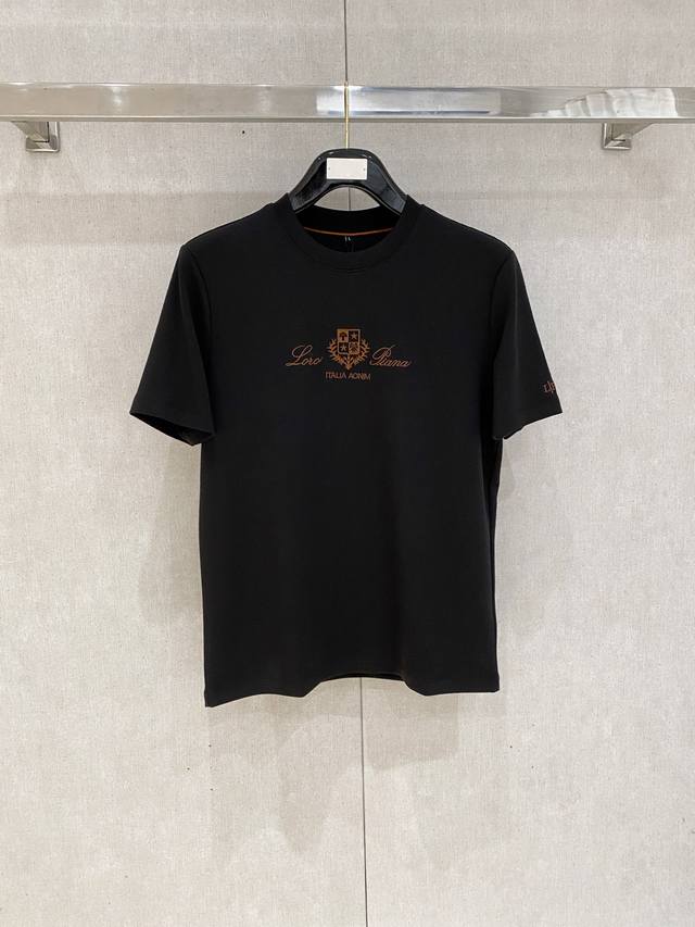 Lp 短袖卫衣 2025 秋冬新款 面料：丝光莫代尔棉 颜色：黑色 白色 尺码：M-4Xl