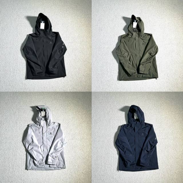 原厂货！超高品质！ 2025Kailas 凯乐石男款猎风冲锋衣Flt防风防水透气户外徒步登山服 原厂Filtertec科技面料。防风防水透湿，轻量化，易收纳。