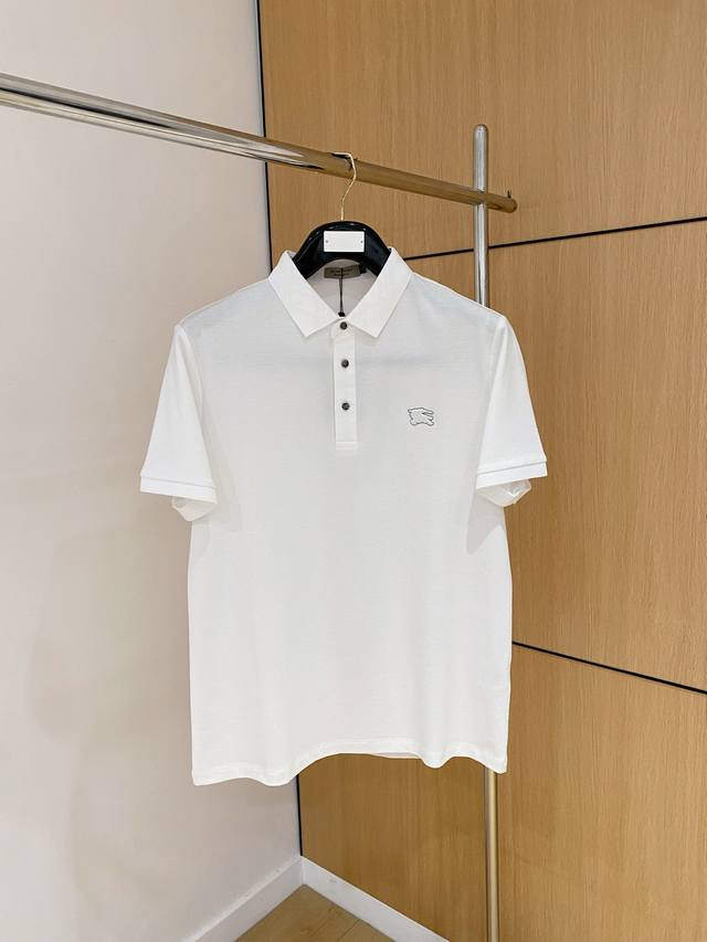 巴宝莉、2025最新款短袖T恤，胸前顶级印花字母图案Logo，面料棉 舒适柔软，帅气时尚，码数：M-3Xl