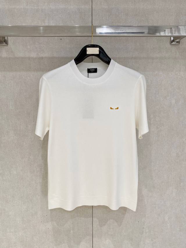 Fendi 芬迪 2025秋冬新款男士针织羊毛短袖品牌最新设计元素 尺码:M-4Xl