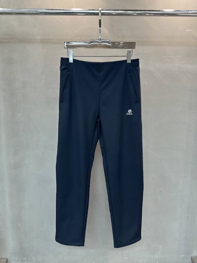 凯*石 25Ss新款加绒裤 保暖舒适 搭配松紧裤腰 简单大气 颜色：黑色 灰色 码数：M-3Xl