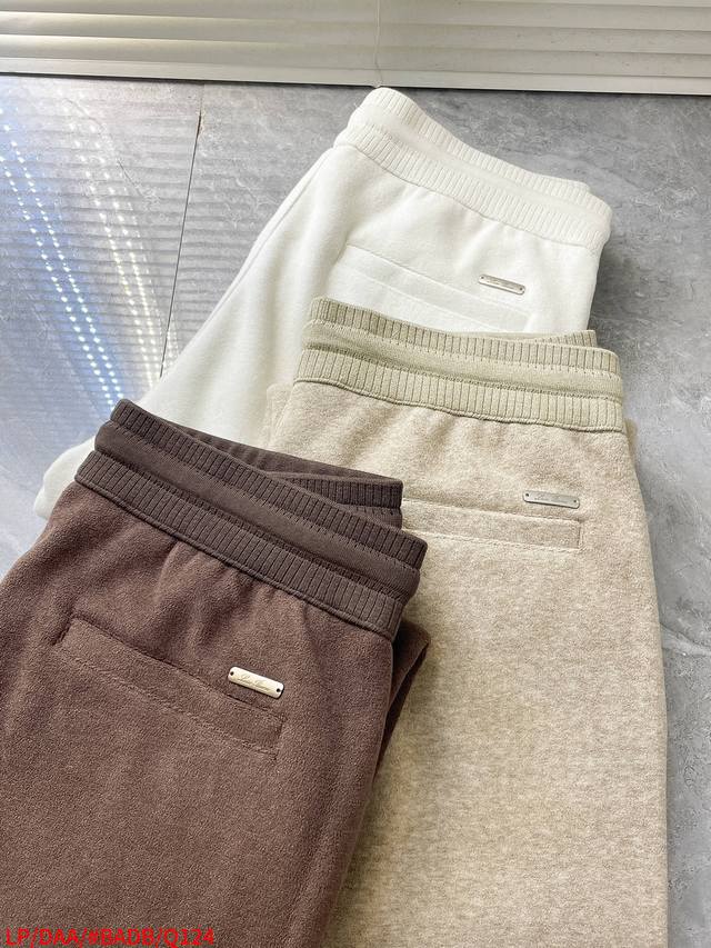Q124 Lp 秋冬上新 高订轻奢休闲裤 现货供应 醋酸羊毛面料 抗皱免烫 舒适0压感 贴肤穿着全无压力 码数: M-3Xl