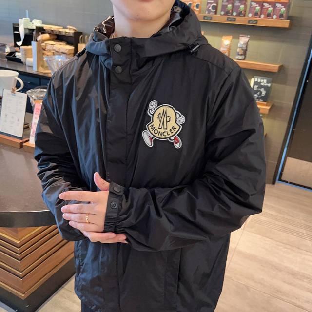 蒙口 2025秋冬新品 三标齐全 双面夹克外套 好货不用过多介绍 看细节 专柜码数：48-56 175 140建议50