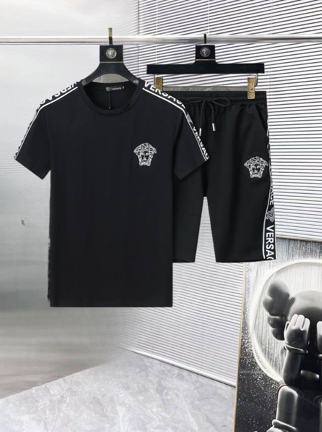 男士套装 世界时尚顶级纯棉手感滑爽极度舒适体验全球顶尖设计无敌高品质随时随地，都保持奢华高贵的特有的视觉质感.M一3Xl