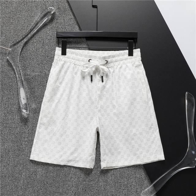 2025春夏新款T恤.男士圆领经典Logo沙滩裤 采用进口客供定制面料 高端的品质 尽显奢华。3718 尺码：M-3Xl