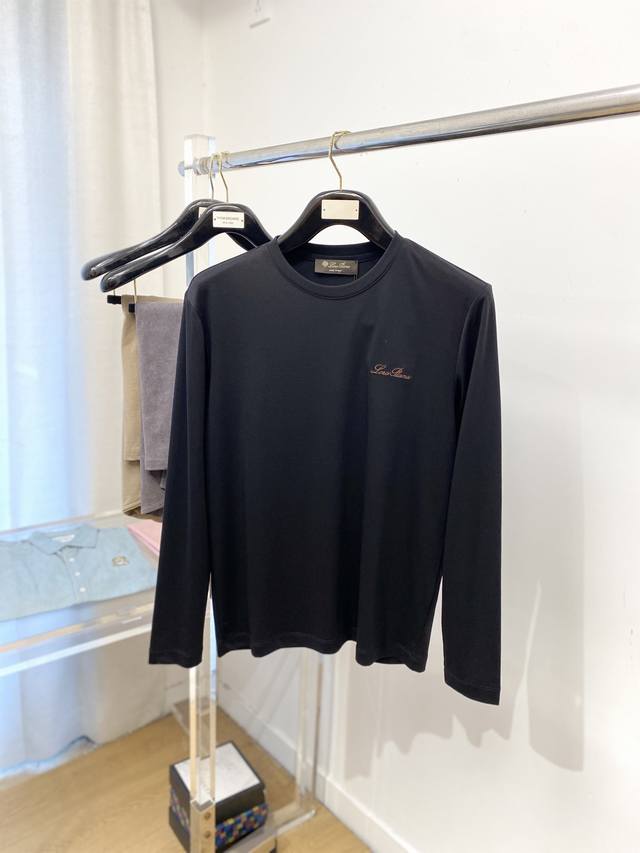 Lp、2025最新款长袖，帅气时尚，胸前精致刺绣字母Logo，简约百搭款。面料棉 不仅挺括，保持潮流的廓形，又穿着舒适，纱织更细腻，码数M-3Xl