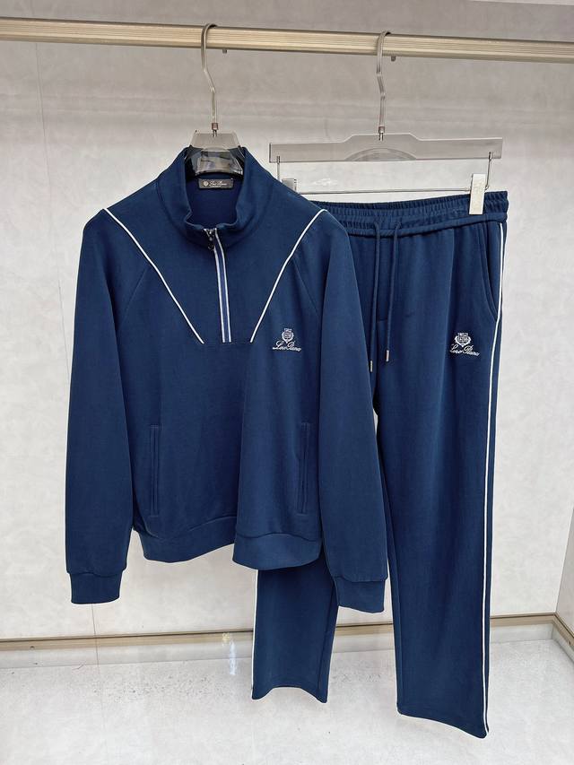 Loro Pina 诺悠翩雅 老钱新贵推荐！ 秋冬立领运动套装，高级定制 原单狠货，让你舒适体验、上身非常的赞 采用进口优质高品质空气层面料！柔软舒适，大师级别