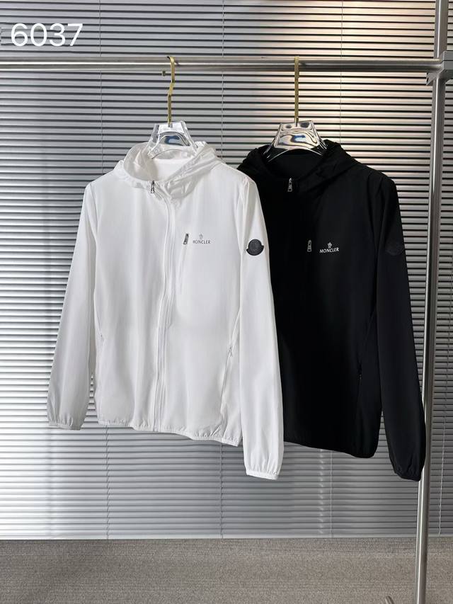 纯原臻品 顶级复刻 Moncler 蒙口2025春夏新款运动外套皮肤衣防晒服 Zp品质1:1打版 全套原版 采用功能性防紫外线的锦纶材料 高科技Active运动