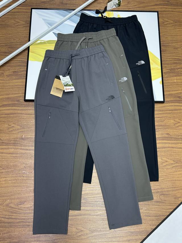 北面梭织机能休闲裤The North Face立体裁剪！韩代购北面机能男士工装休闲裤运动裤长裤青年Thenorthface 春秋季北面立体剪裁户外机能风工装裤！