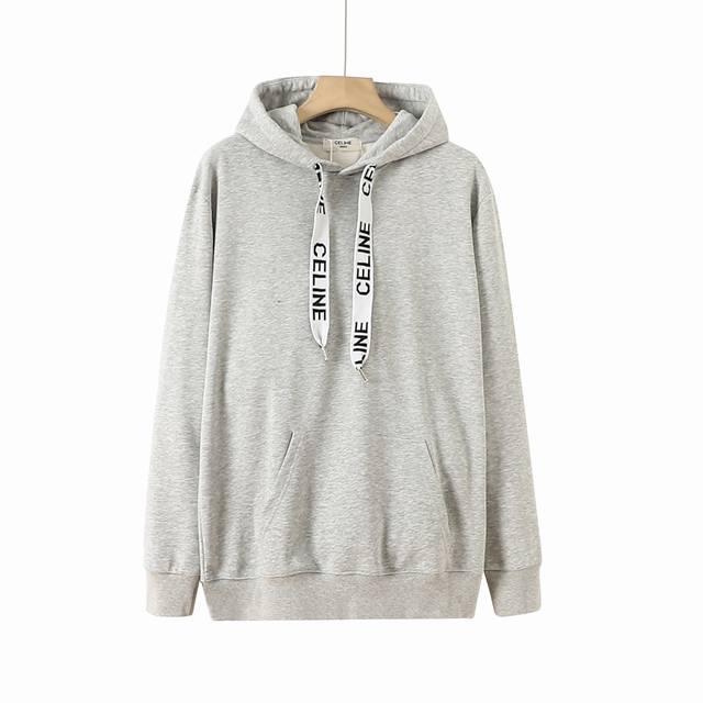 Celine 塞琳 24Ss 秋冬新款 胶囊系列产品 定织弹力提花织带 原版开模吊钟 简约不失大气 男女同款 细节完美处理 颜色：黑色 花灰色 尺码：S M L