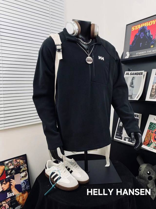 Helly Hansen Hh25小口袋户外休闲运动摇粒绒搭配情侣更赞哦 ｜超级推荐｜超人气单品 Ins小红书热门爆款 情满怀满 绝细对节多到让你怀疑人生 真心