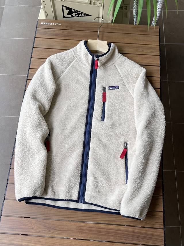 平铺# Patagonia 巴塔哥尼亚｜羊羔绒外套 山系机能户外抓绒羊羔绒男士保暖立领开衫拉链外套夹克 - 巴塔的毛猴说第二，绝对没有谁说是第一！一件可以代替羽