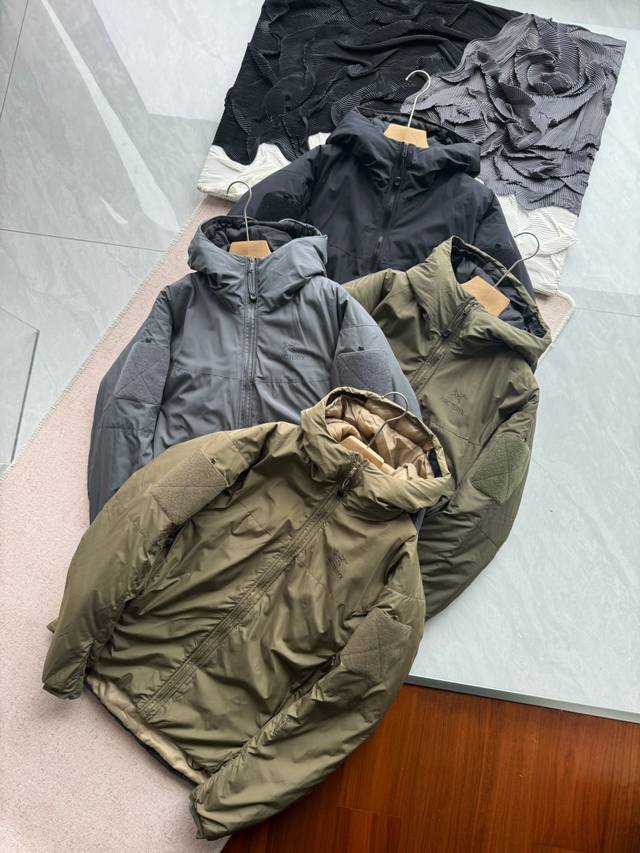 区别市场普通货 顶级原版面料 Arcteryx始祖鸟军鸟系列Leaf Cold Wx Lt Gen 2 防风保暖连帽棉服 二代军鸟棉服. 近两年大火的环境下，有
