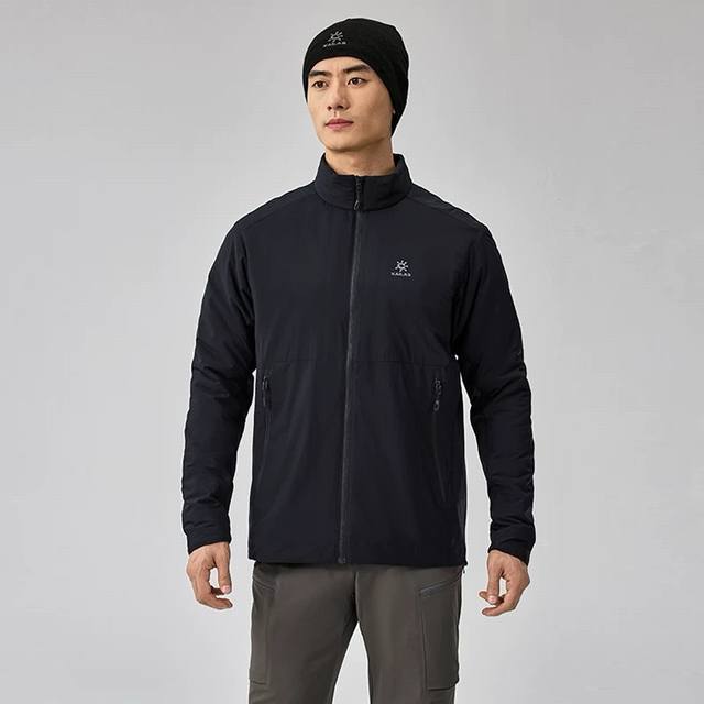 可收纳U型枕# Kailas凯乐石Ac 60 立领三防科技棉服P棉保暖外套防泼户外登山徒步男款 为湿冷户外运动而生 三防科技 防水防油防污 内部持久恒温，运动保