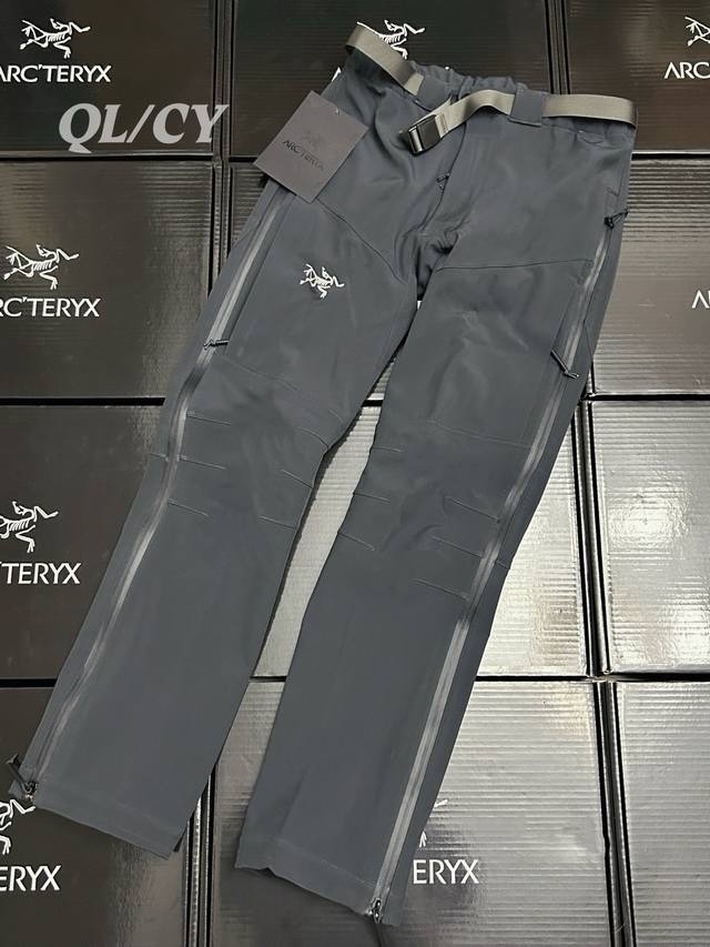 款号K72 Arcteryx军鸟冲锋裤 军板战术冲锋加绒裤 始祖鸟 Alpha Alpha系列 Leaf Algpa Pant Lt 直筒宽松舒适冲锋裤 男女同