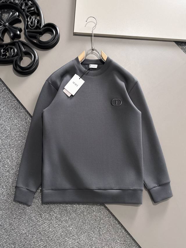 迪奥 2025最新款太空棉卫衣，独家发售！原版复刻，独家设计，超强工艺！极其奢华！版型超赞！ 尺码 S-Xl