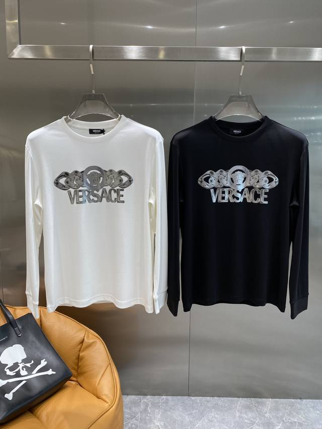 范家 2025Ss秋季新品 长袖T恤，经典Logo设计，百搭款 官网同步发售 定制面料，柔软细腻，亲肤感极高，完美诠释出品牌的时尚潮流！男人的衣柜都少不了基础