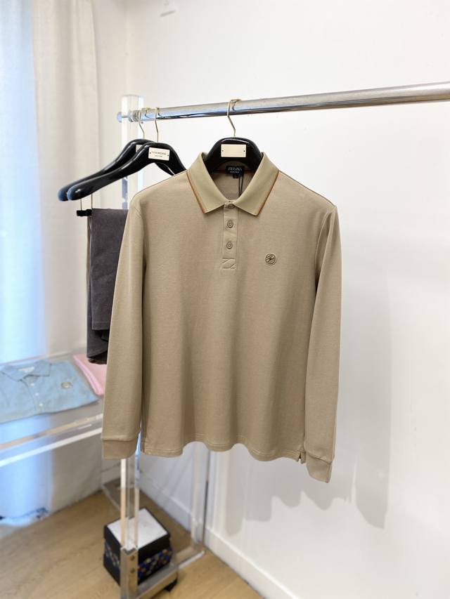 杰尼亚、2025新品长袖卫衣，帅气时尚，胸前设计凹凸刺绣字母Logo，简约百搭款。面料棉 不仅挺括，保持潮流的廓形，又穿着舒适，纱织更细腻，码数M-4Xl