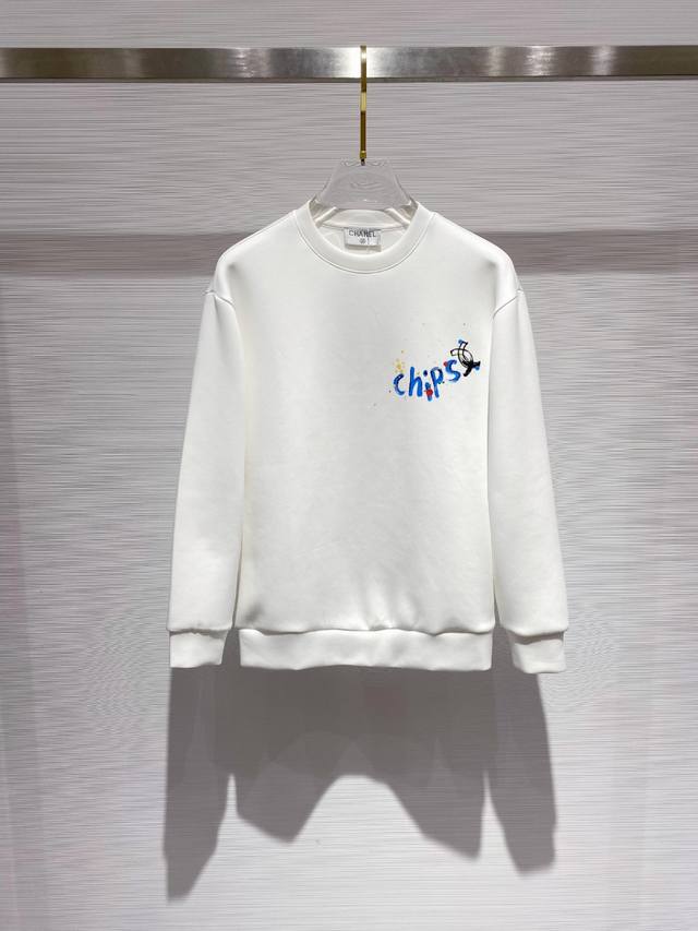 赛琳 2025最新款涂鸦卫衣，独家发售！原版复刻，独家设计，超强工艺！极其奢华！版型超赞！ 尺码 S-Xl