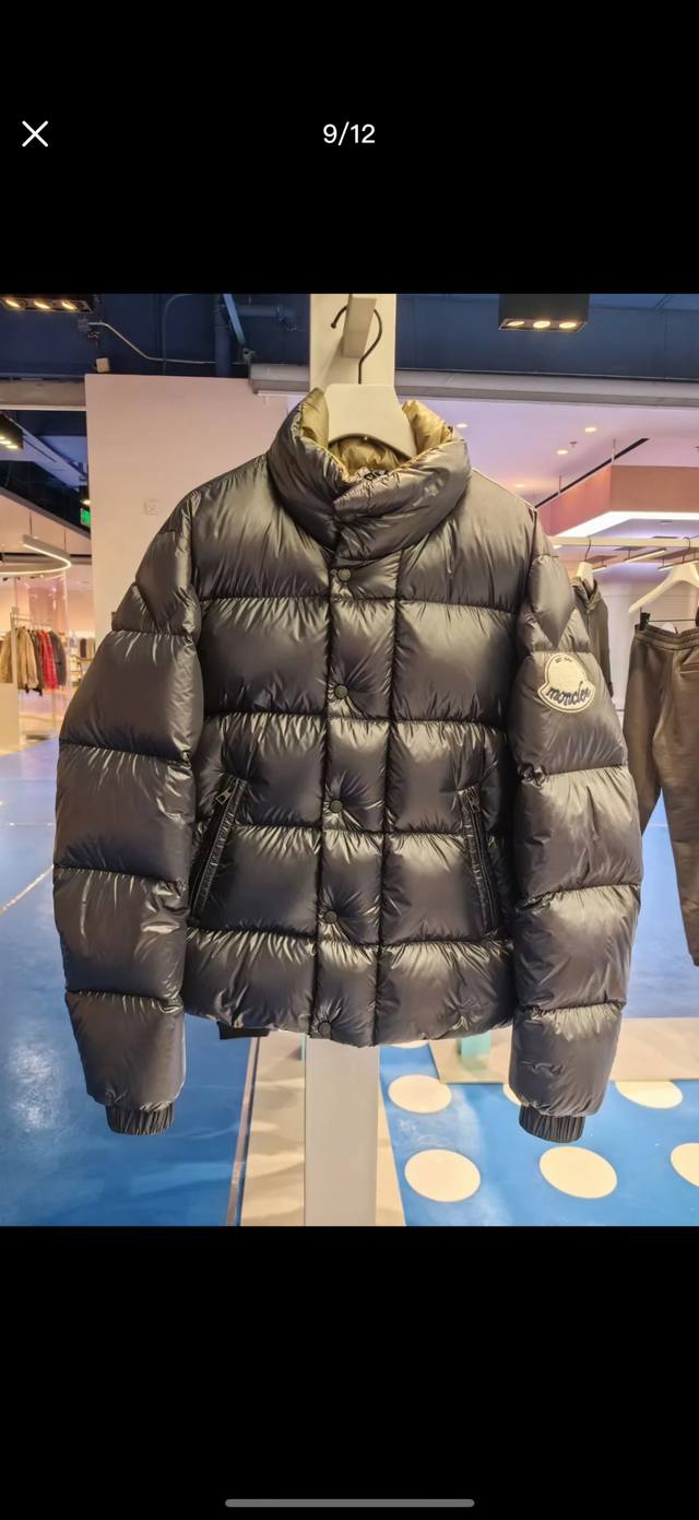 Moncler Tripiti男士短款羽绒夹克外套.柜台实拍参考.