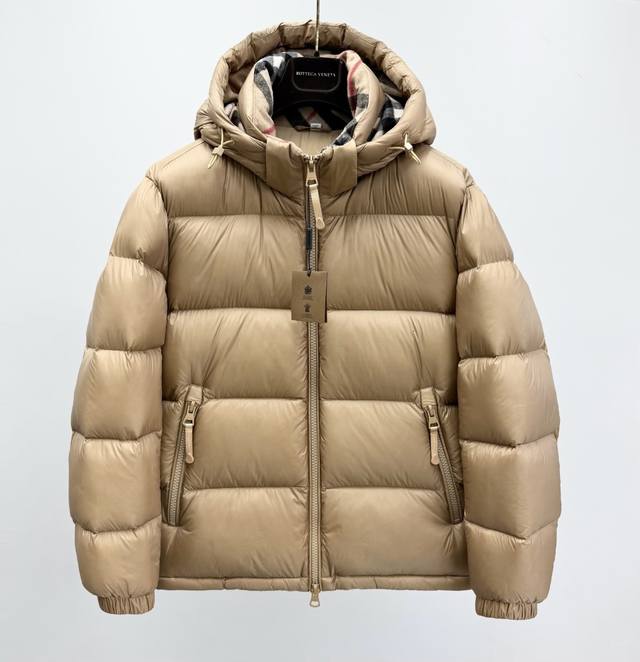 Burb Rry Fw25 可拆连帽立领夹克羽绒服 男款 版型