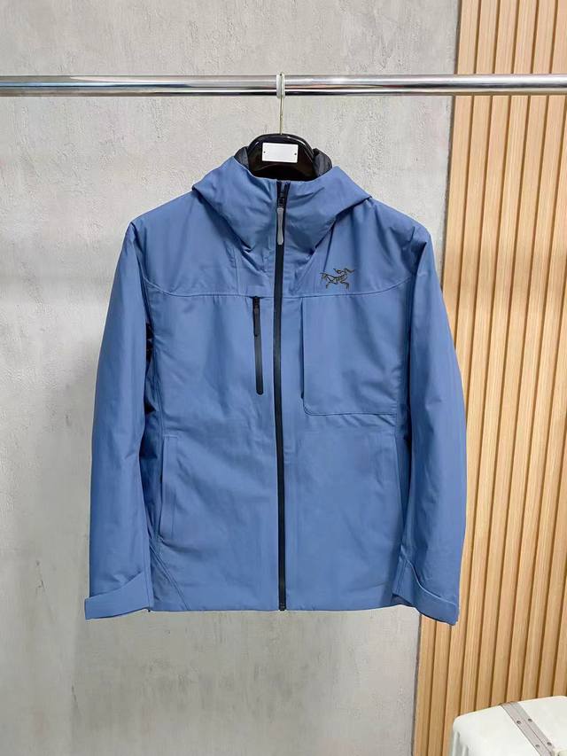 2025上新爆款 顶级始祖鸟羽绒 三合一可拆卸 始祖鸟百灵达万针刺绣 区别市场易脱落印花廉价版本 2025秋冬新款羽绒服始祖鸟新款连帽设计羽绒服外套，爆款三合一