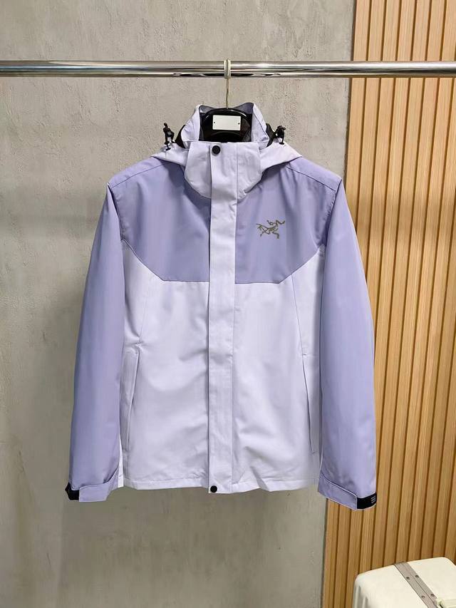 2025上新爆款 顶级始祖鸟羽绒 三合一可拆卸 始祖鸟百灵达万针刺绣 区别市场易脱落印花廉价版本 2025秋冬新款羽绒服始祖鸟新款连帽设计羽绒服外套，爆款三合一