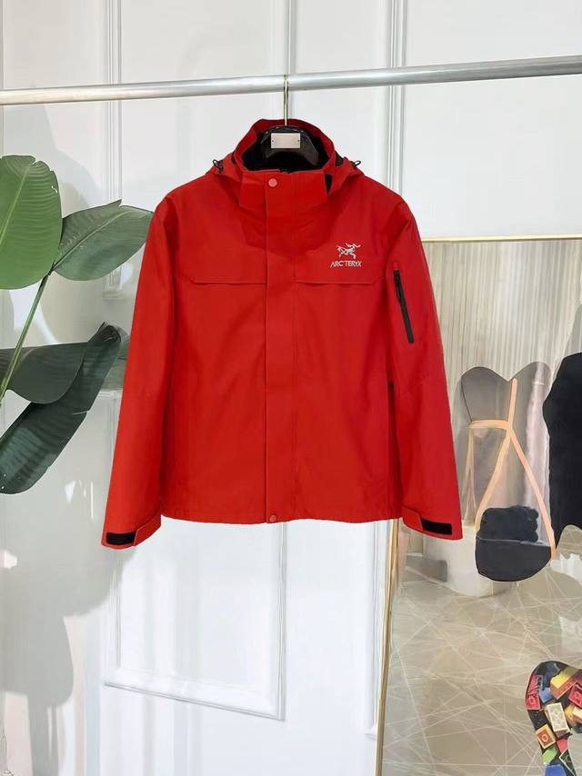 上新 三合一羊羔毛 始祖鸟百灵达万针刺绣 区别市场易脱落印花廉价版本 最高版本Arcteryx Beta Sv始祖鸟硬壳顶级全压胶版本冲锋衣 自购Zp打版 所有