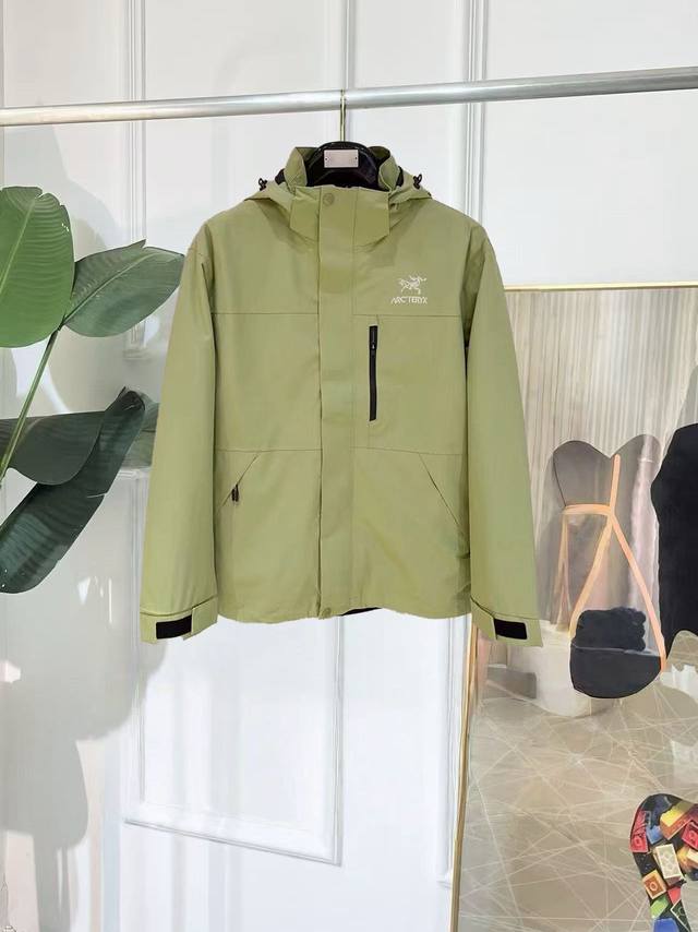 上新 三合一羊羔毛 始祖鸟百灵达万针刺绣 区别市场易脱落印花廉价版本 最高版本Arcteryx Beta Sv始祖鸟硬壳顶级全压胶版本冲锋衣 自购Zp打版 所有