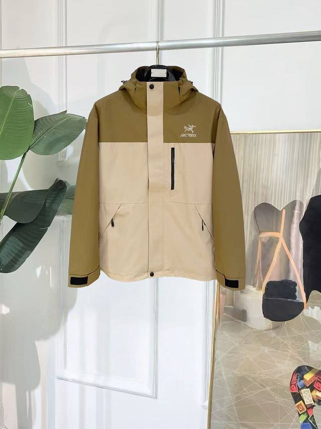 上新 三合一羊羔毛 始祖鸟百灵达万针刺绣 区别市场易脱落印花廉价版本 最高版本Arcteryx Beta Sv始祖鸟硬壳顶级全压胶版本冲锋衣 自购Zp打版 所有