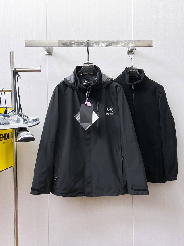 主推产品 年后可售后！ 三合一羊羔毛 始祖鸟百灵达万针刺绣 区别市场易脱落印花廉价版本 最高版本Arcteryx Beta Sv始祖鸟硬壳顶级全压胶版本冲锋衣