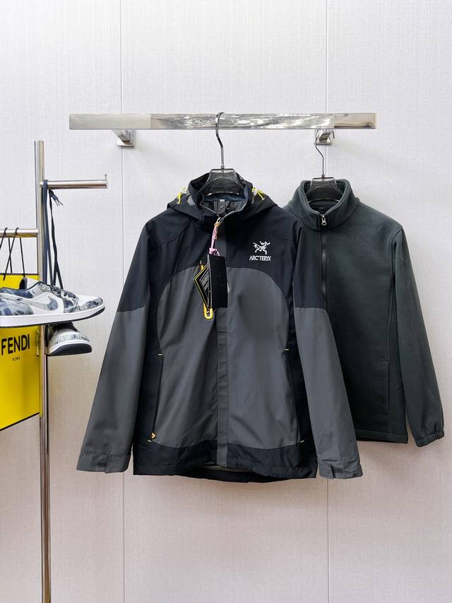 主推产品 年后可售后！ 三合一羊羔毛 始祖鸟百灵达万针刺绣 区别市场易脱落印花廉价版本 最高版本Arcteryx Beta Sv始祖鸟硬壳顶级全压胶版本冲锋衣