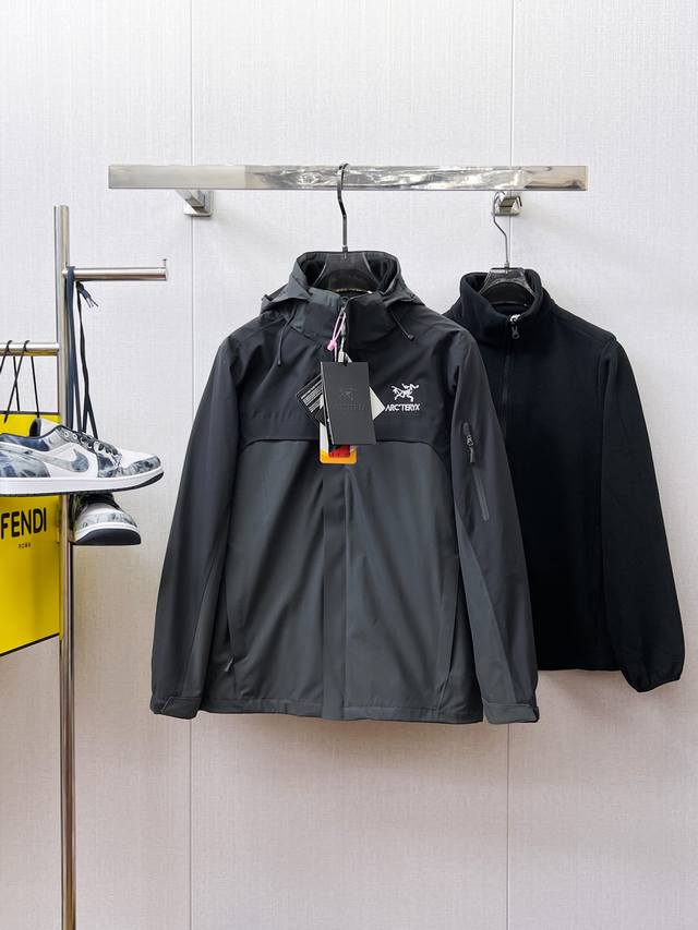 主推产品 年后可售后！ 三合一羊羔毛 始祖鸟百灵达万针刺绣 区别市场易脱落印花廉价版本 最高版本Arcteryx Beta Sv始祖鸟硬壳顶级全压胶版本冲锋衣