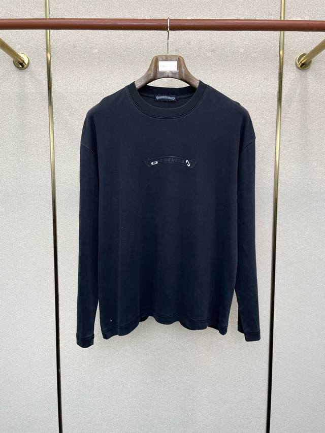 Chrome Hearts克罗心砸锅卖铁都要上的新款！新款原单男士休闲长袖 高端定制 高端版本 时尚百搭爆款进口面料 手感超柔软细腻 穿着亲肤舒适 高端精品 代